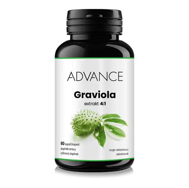 ADVANCE Graviola extrakt 4:1 90 kapslí
