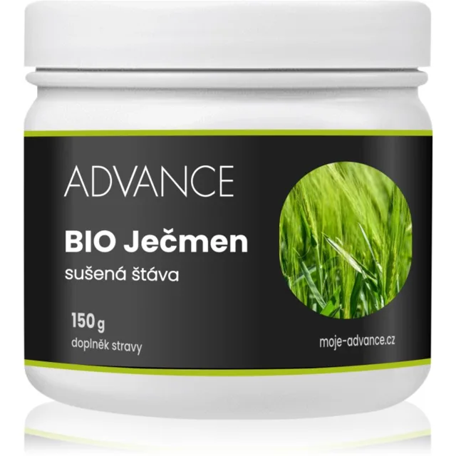 ADVANCE Ječmen sušená šťáva BIO prášek na přípravu nápoje pro udržení vitality 150 g