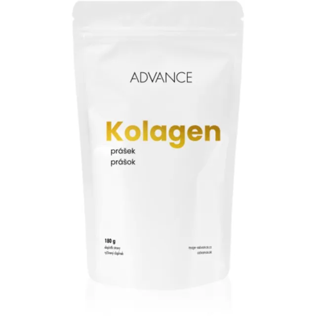 ADVANCE Kolagen hydrolyzovaný kolagen pro posílení kloubů a zpevnění pokožky 180 g
