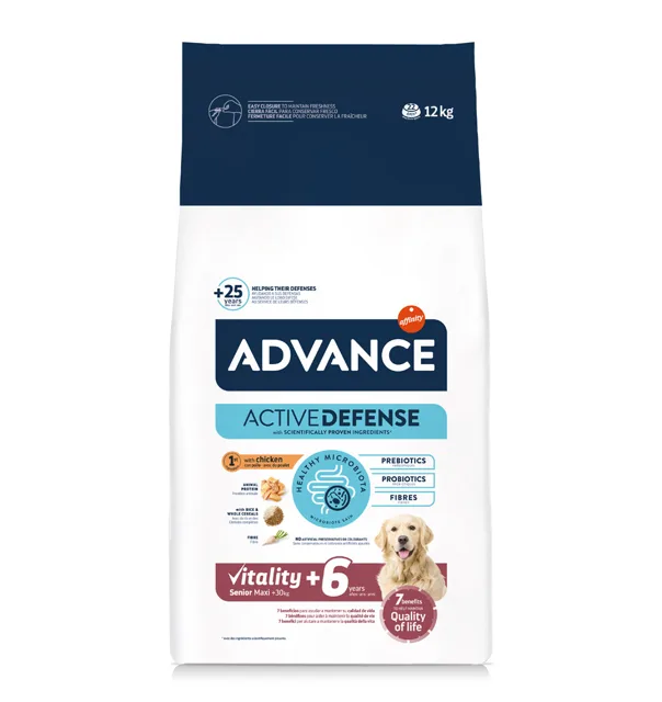 Advance Maxi Senior - Výhodné balení: 2 x 12 kg