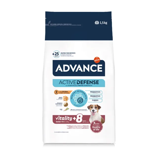 Advance Mini Senior pro psy - 1,5 kg