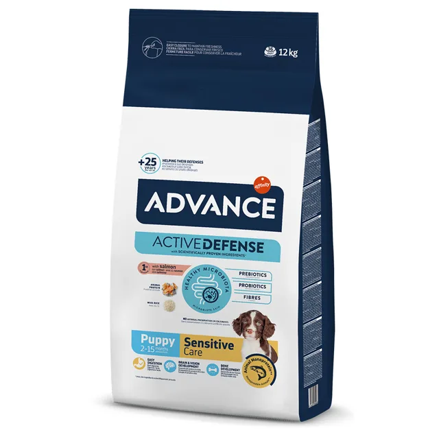 Advance Puppy Sensitive s lososem - Výhodné balení: 2 x 3 kg