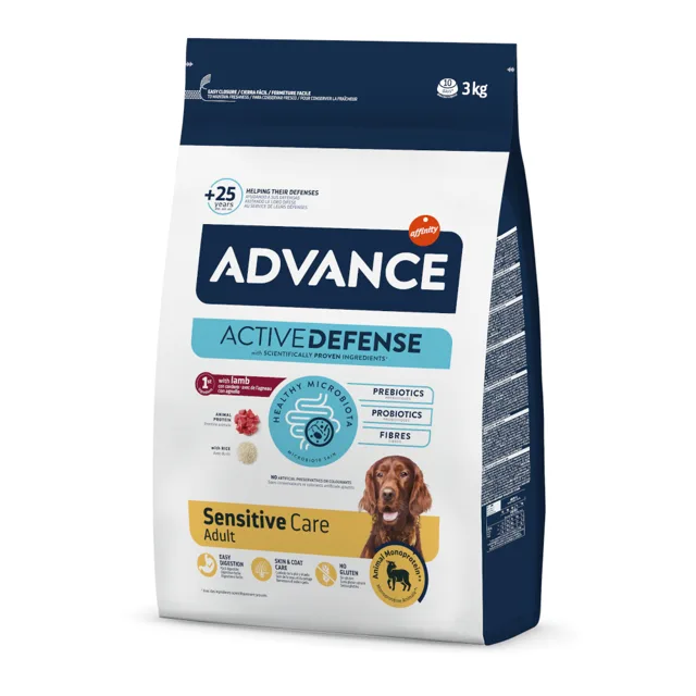 Advance Sensitive Adult jehněčí a rýže - výhodné balení: 2 x 12 kg