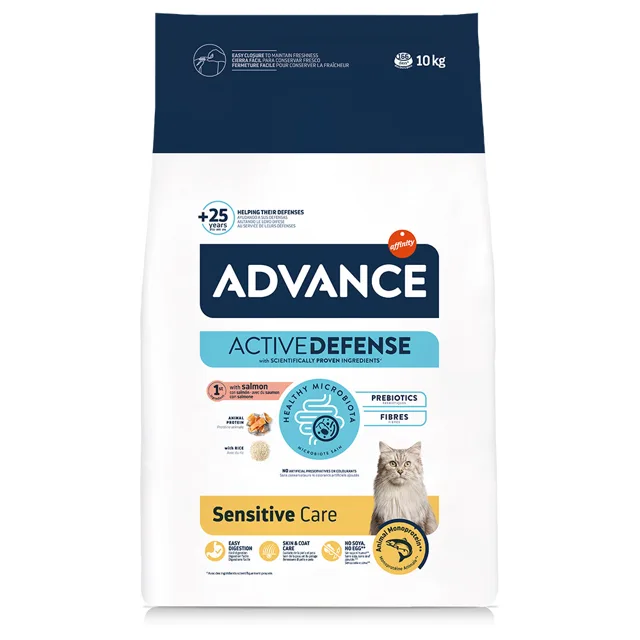Advance Sensitive s lososem a rýží - 10 kg
