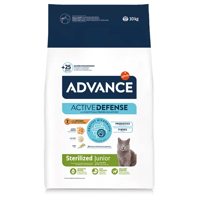 Advance Sterilized Junior kuřecí - 2 x 10 kg