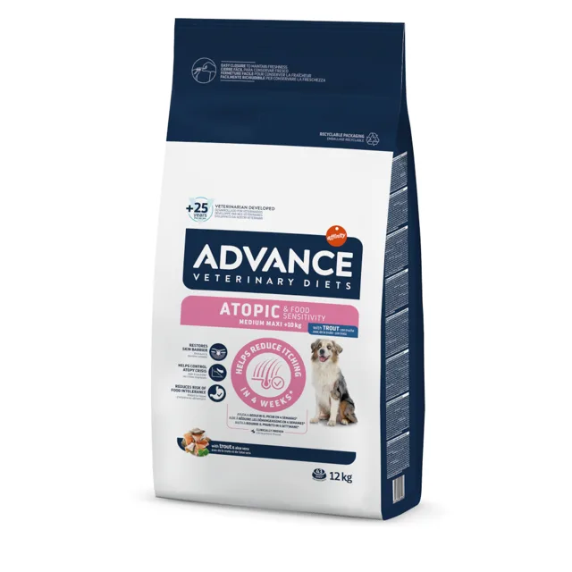 Advance Veterinary Diets Atopic pstruh - 12 kg