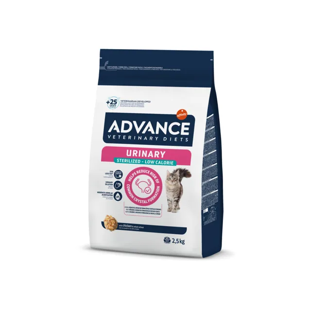 Advance Veterinary Diets Cat Urinary Sterilized Low Calorie - 7,5 kg