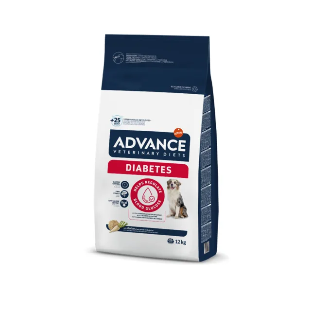 Advance Veterinary Diets Diabetes - Výhodné balení 2 x 12 kg