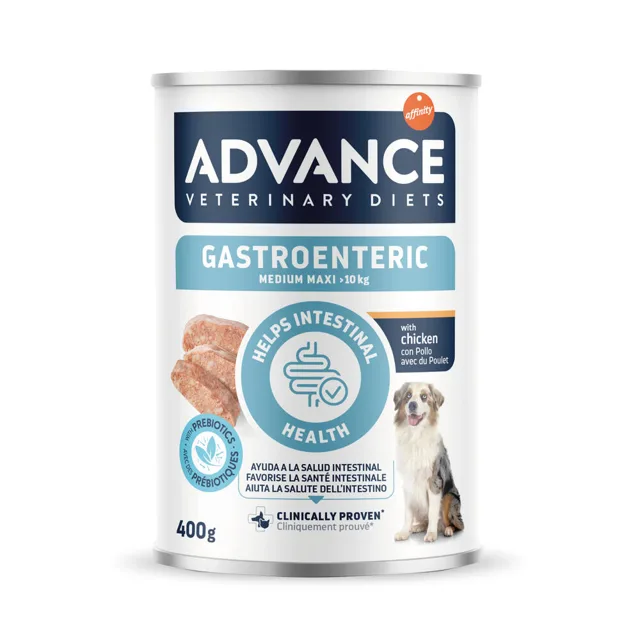 Advance Veterinary Diets Gastroenteric Medium/Maxi - výhodné balení: 6 x 400 g