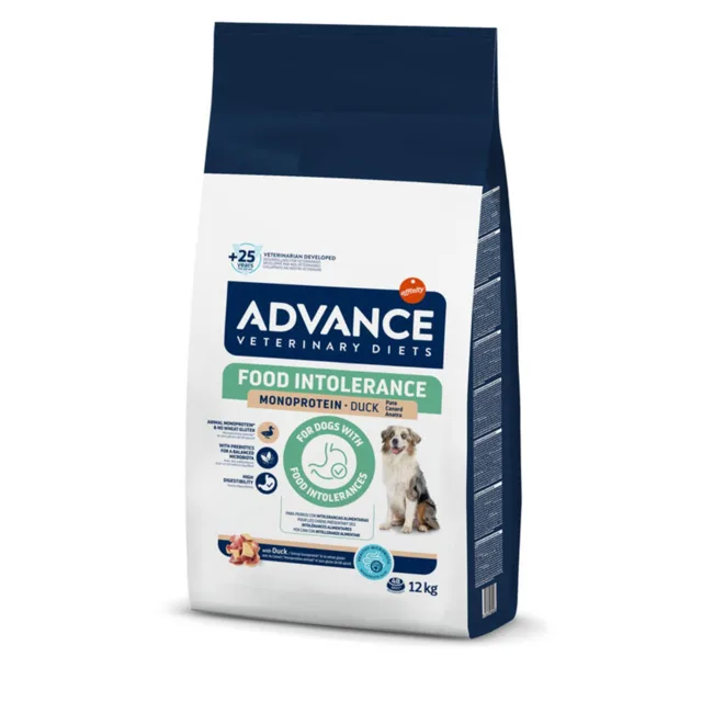 Advance Veterinary Diets Intolerance s kachnou - výhodné balení: 2 x 12 kg