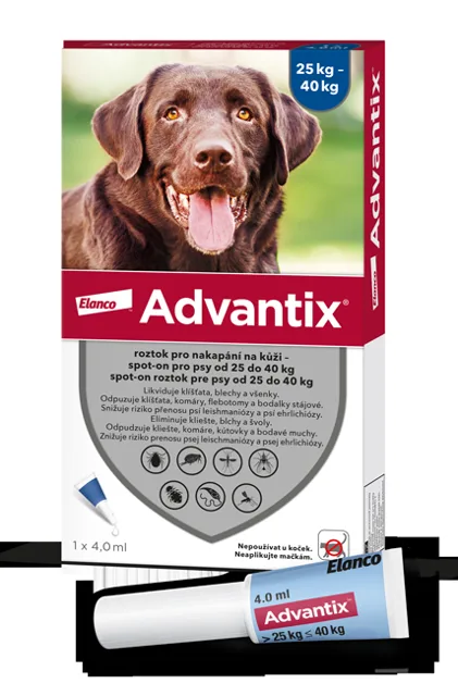 Advantix pro psy 25-40kg spot-on 1x4ml