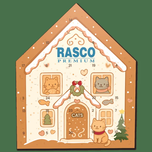 Adventní kalendář pro kočky Rasco Premium