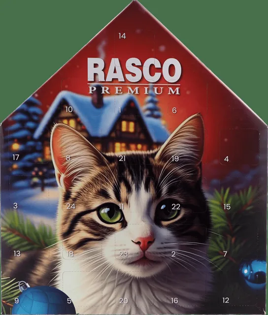 Adventní kalendář Rasco Premium pro kočky