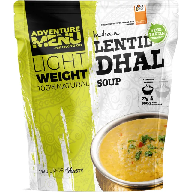 Adventure Menu Čočkový Dhal