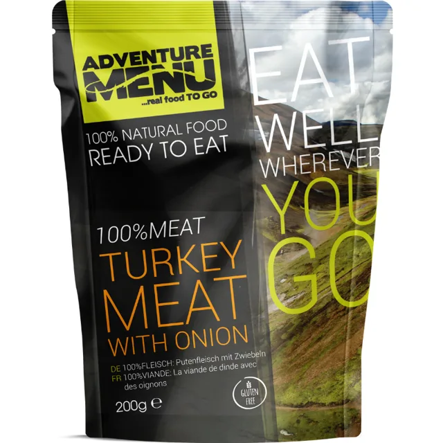 Adventure Menu Krůtí maso na cibulce