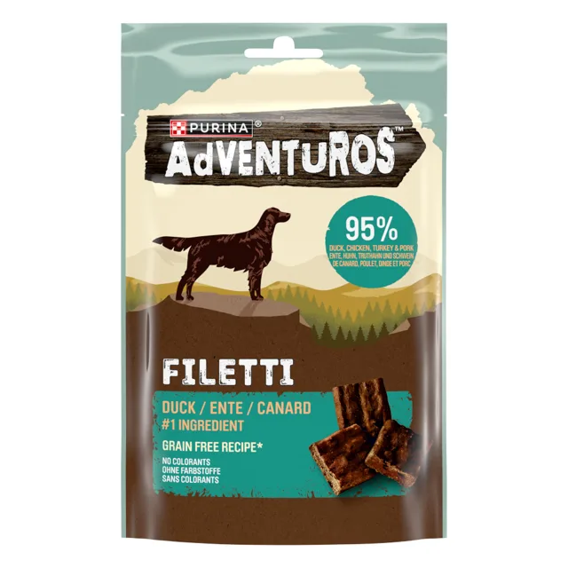 Adventuros Filetti pamlsky kachna - 70 g