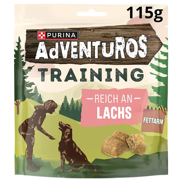 Adventuros Tréninkové pamlsky - losos (115 g)