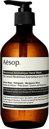 Aesop Čisticí a exfoliační gel na ruce (Reverence Aromatique Hand Wash) 500 ml s pumpičkou