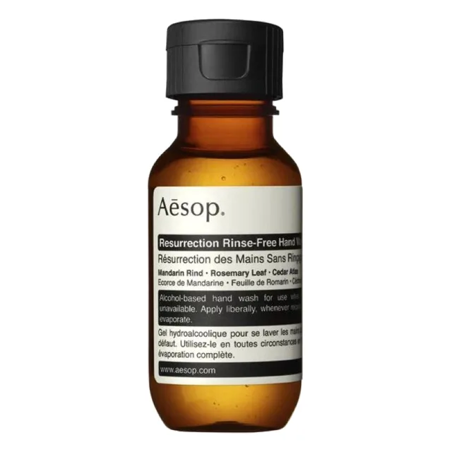 Aesop Čisticí gel na ruce Resurrection Rinse-Free Hand Wash 50 ml