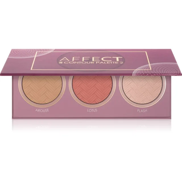 Affect Contour Palette 2 rozjasňovač, bronzer a tvářenka 3x5 g