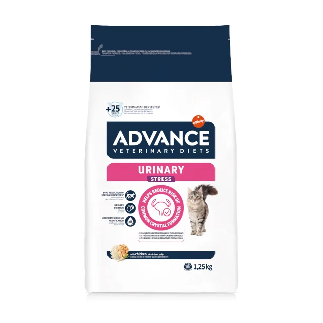 Affinity Advance Veterinary Diets Urinary Stress - výhodné balení: 2 x 1,25 kg