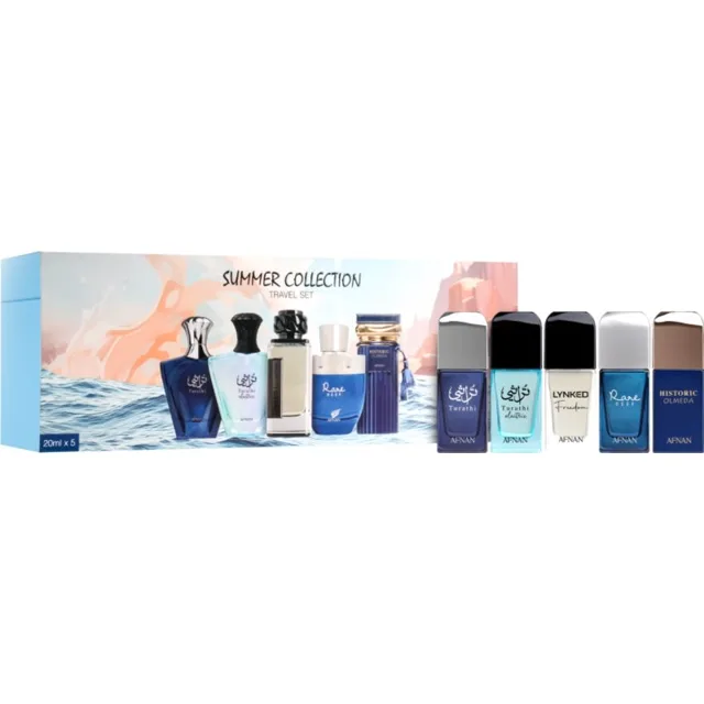 Afnan Summer Collection Travel Set dárková sada pro muže