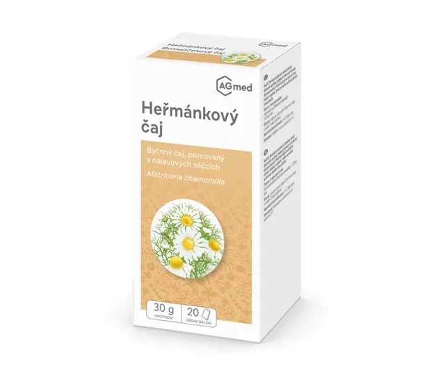 AGmed Heřmánkový čaj 20 x 1.5 g