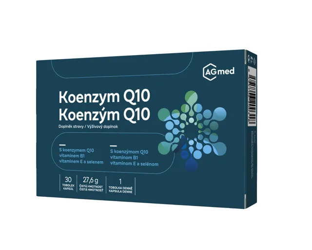 AGmed Koenzym Q10 200mg 30 tobolek