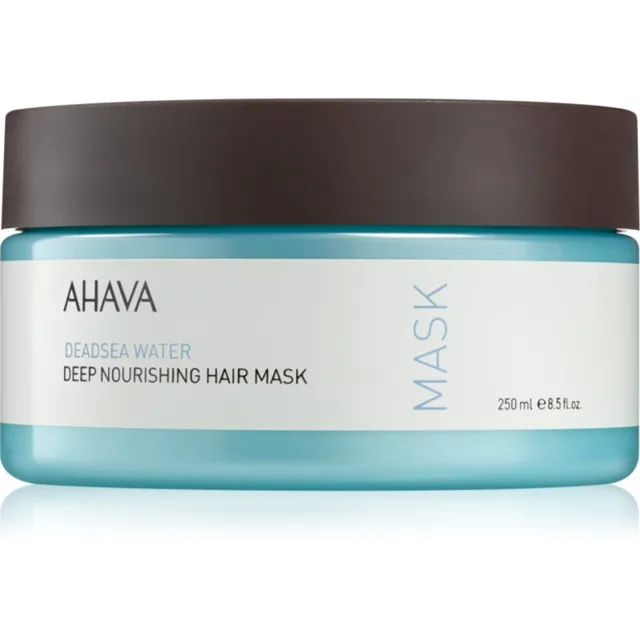 AHAVA Dead Sea Water hloubkově vyživující maska na vlasy 220 ml