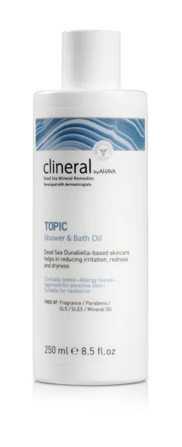 AHAVA Sprchový olej Clineral Topic (Shower & Bath Oil) 250 ml