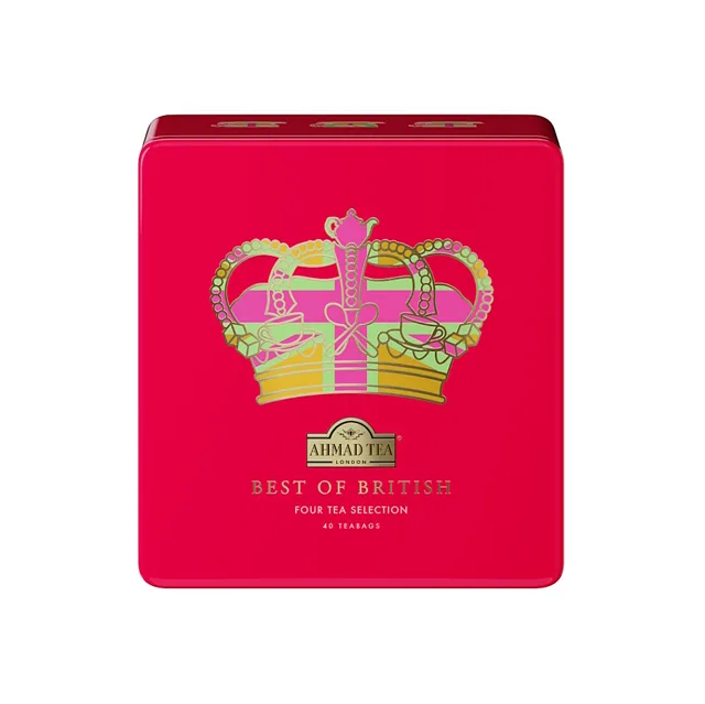 AHMAD TEA Best of British crown britské čaje 40 kusů