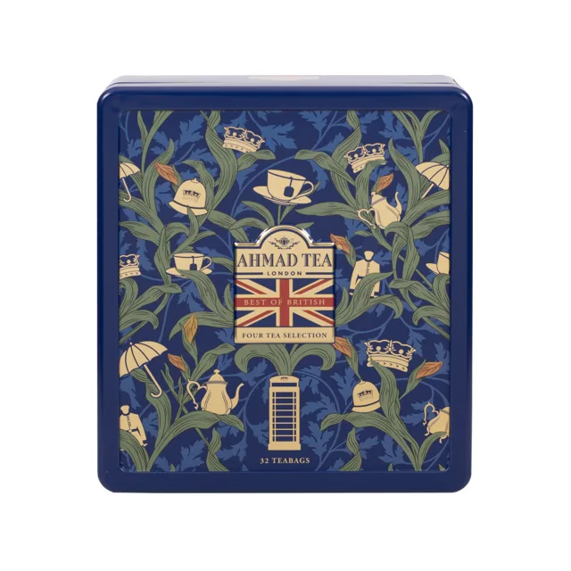Ahmad Tea Best of British William Morris porcovaný čaj 32x2 g