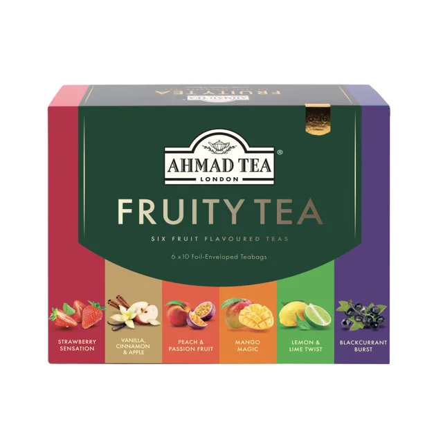 Ahmad Tea Fruity Tea Collection porcovaný čaj 60x2 g