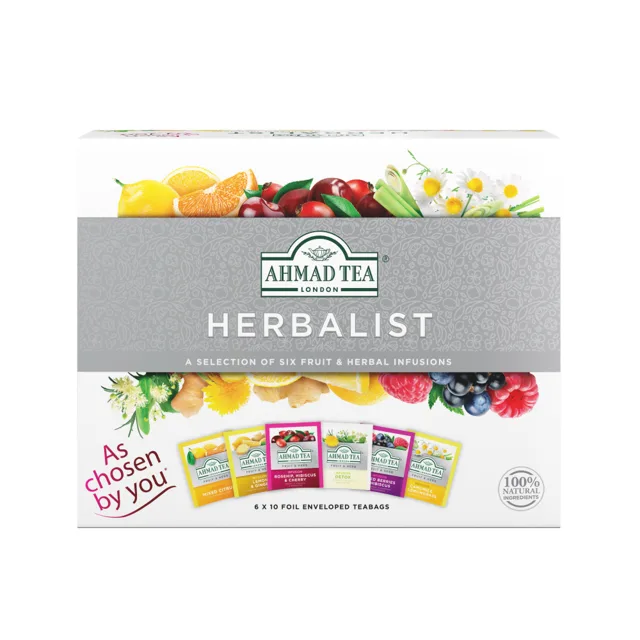 Ahmad Tea Herbalist porcovaný čaj 60x2 g