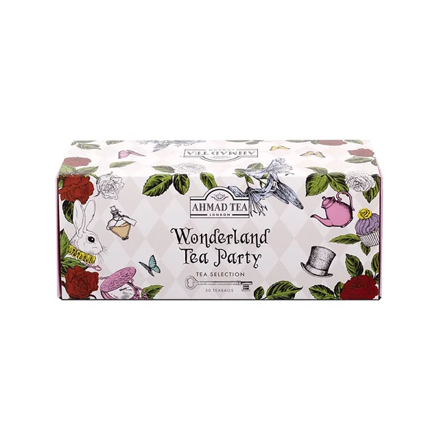 AHMAD TEA Wonderland tea party dárková kolekce čajů 30 sáčků
