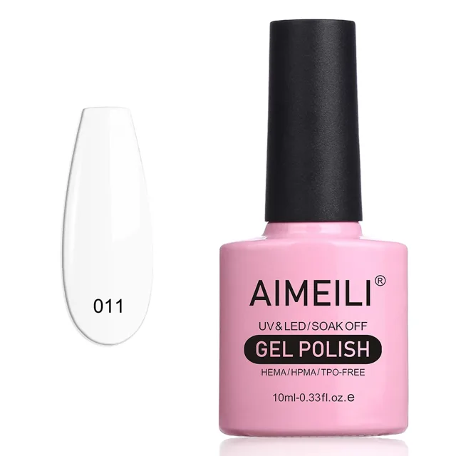 Aimeili, UV/LED Aimeili, UV/LED, gelový lak na nehty, odstín 011, 10 ml