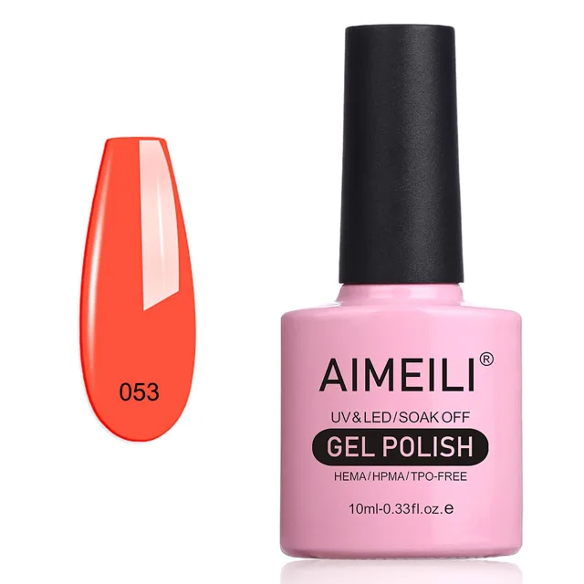 Aimeili, UV/LED Aimeili, UV/LED, gelový lak na nehty, odstín 053, 10 ml