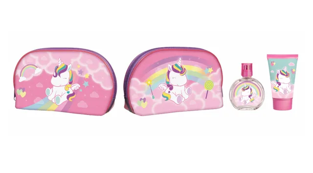 Air-Val Eau My Unicorn Dárkový set taška, toaletní voda a sprchový gel 3 ks