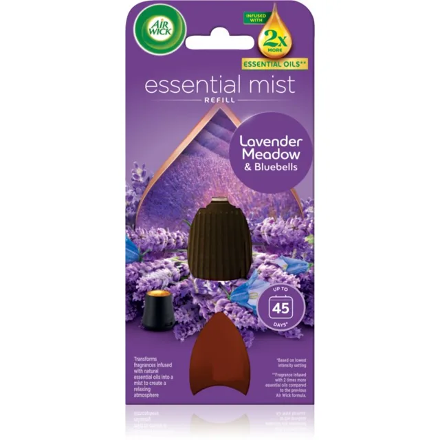 Air Wick Essential Mist Lavender Meadow & Bluebells náplň do aroma difuzérů 20 ml