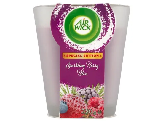 Air Wick Essential Oils svíčka zimní ovoce 220 g