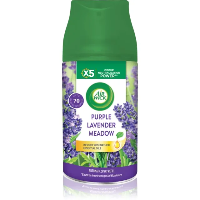 Air Wick Freshmatic Levandule osvěžovač vzduchu – náhradní náplň 250 ml