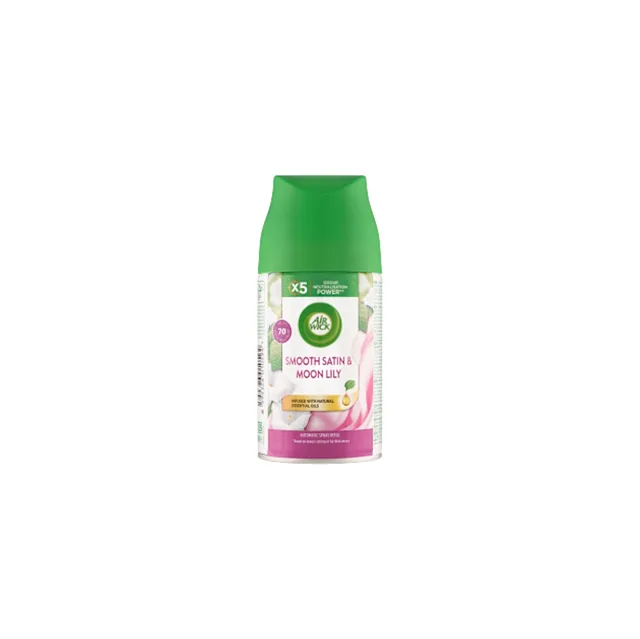AIR WICK Freshmatic Náplň do osvěžovače vzduchu jemný satén a měsíční lilie 250 ml