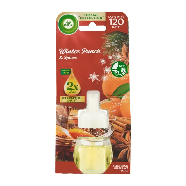 Air Wick Náplň Essential Oils Zimní punč 19 ml