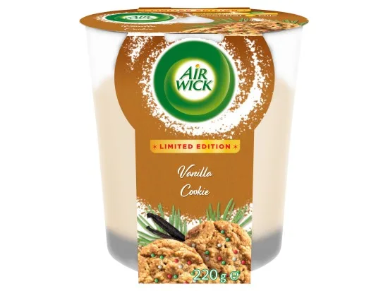 Air Wick svíčka - Vanilkové cukroví 220 g