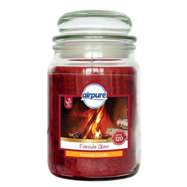 AIRPURE Vonná svíčka Fireside Glow 510 g