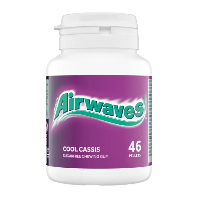 Airwaves Žvýkačky Cool Cassis bez cukru 65 g