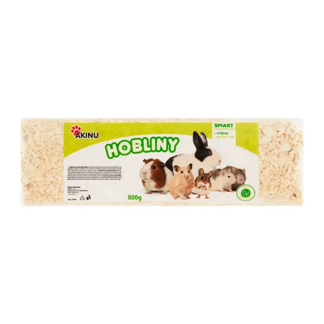Akinu Hobliny lisovaná podestýlka 800 g