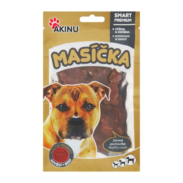 Akinu Masíčka hovězí stripsy 75 g