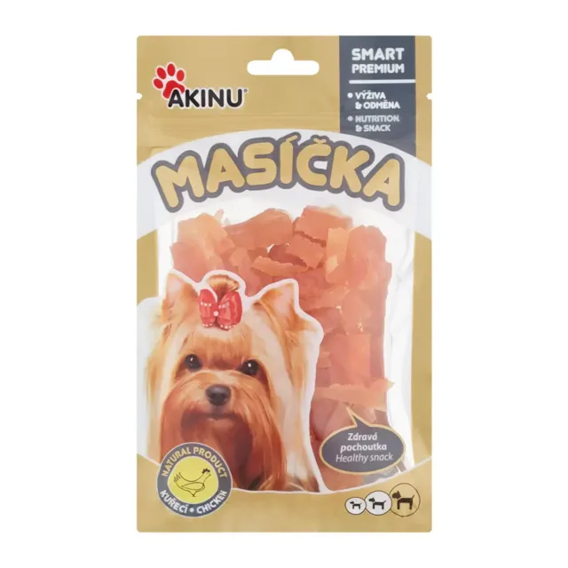 Akinu Masíčka kuřecí proužky 75 g
