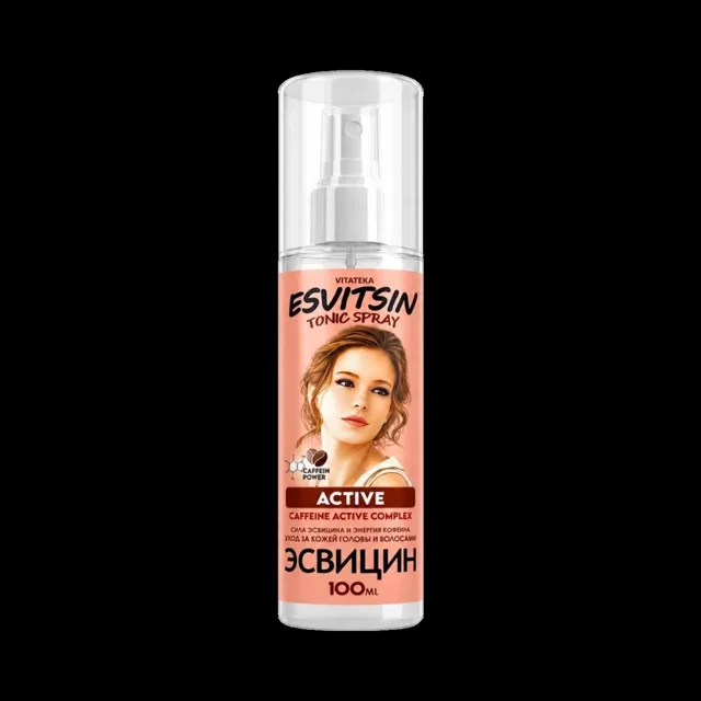 Aktivní tonikum s kofeinovým komplexem ve spreji Esvitsin - 100 ml - Vitateka
